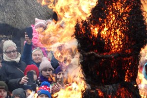 Празднование Колодия, этнокомплекс Украинское село